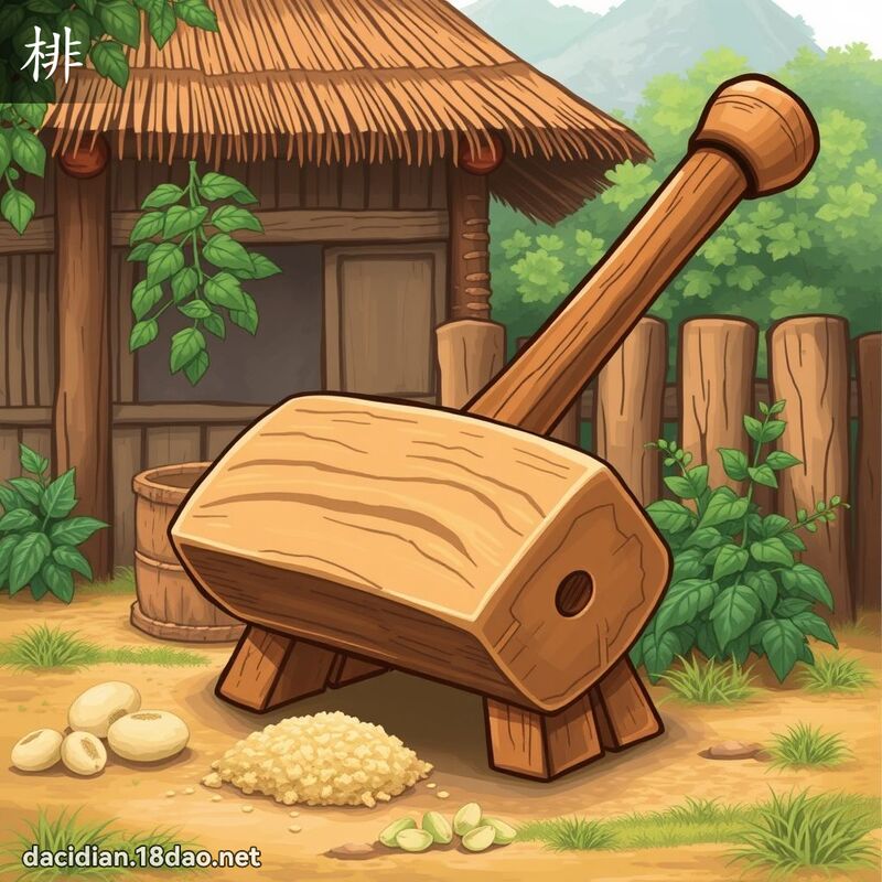 棑 - 國語大辭典配圖