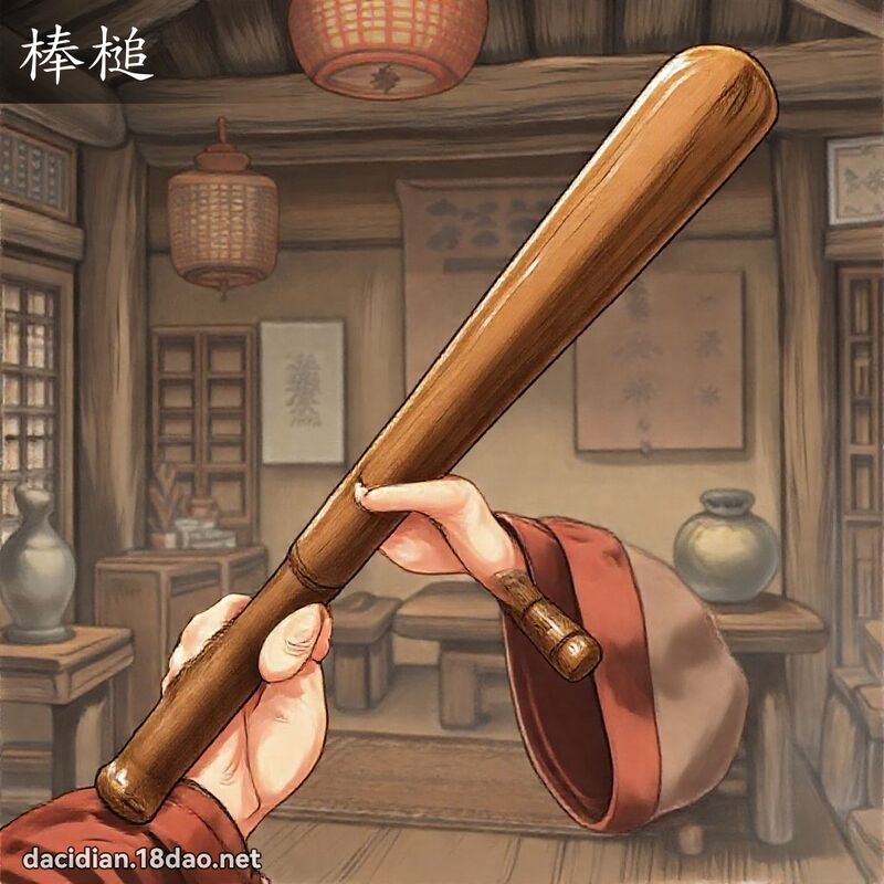 棒槌 - 國語大辭典配圖