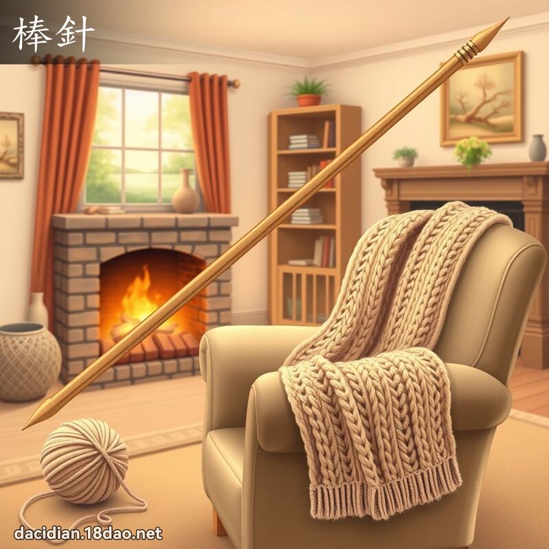 棒针 - 国语大辞典配图