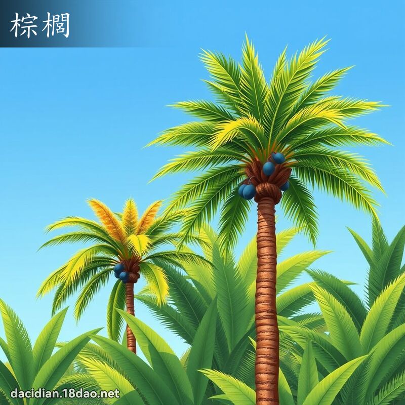 棕櫚 - 國語大辭典配圖