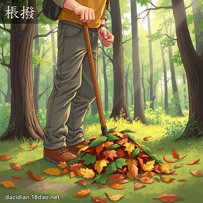 棖拨 - 国语大辞典配图