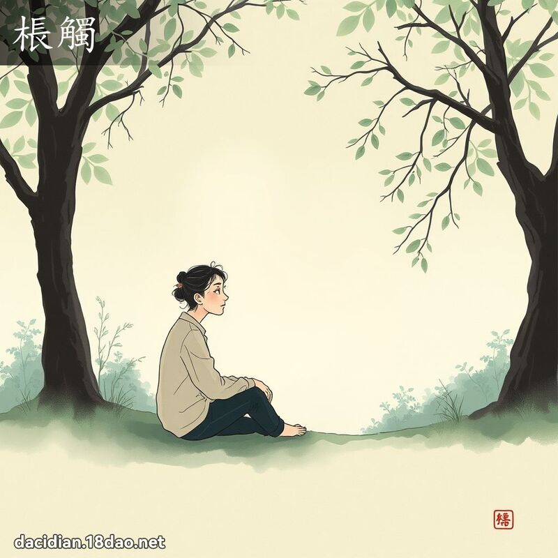 棖觸 - 國語大辭典配圖