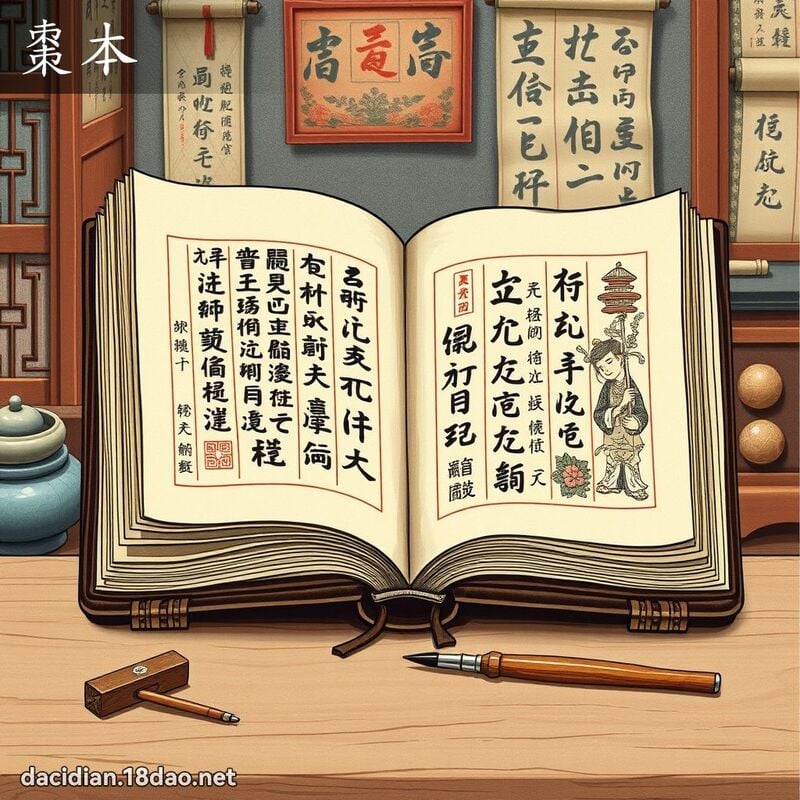 枣本 - 国语大辞典配图