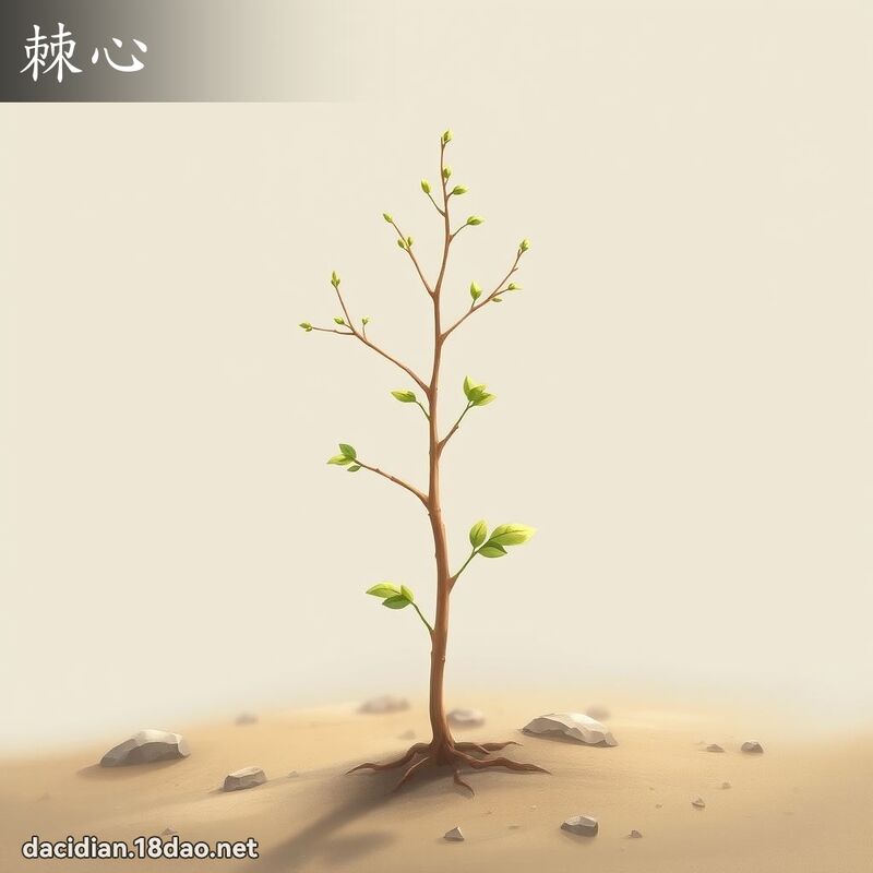 棘心 - 國語大辭典配圖