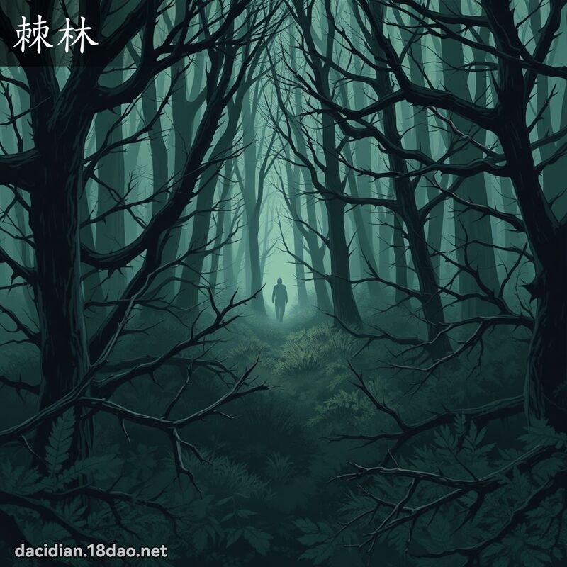棘林 - 國語大辭典配圖