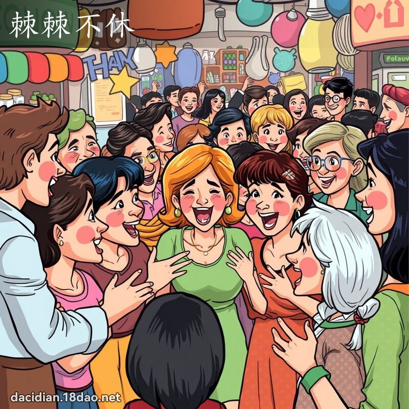 棘棘不休 - 國語大辭典配圖