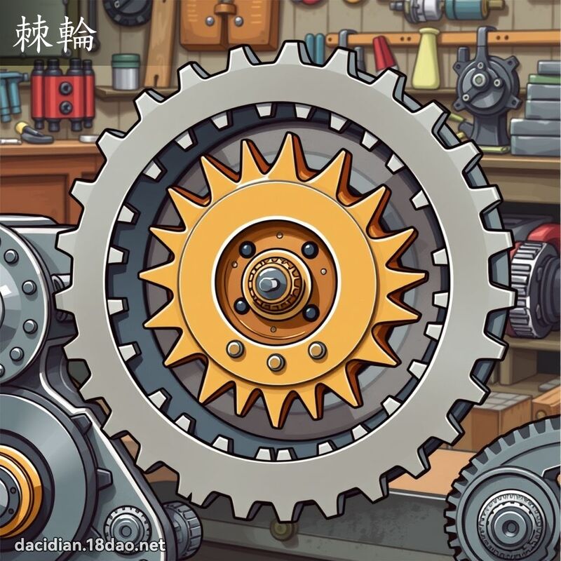 棘轮 - 国语大辞典配图