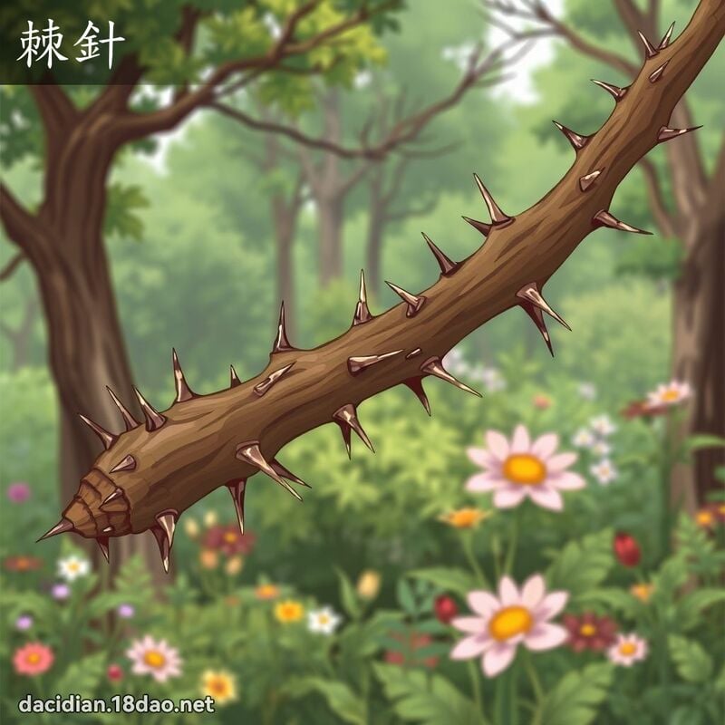 棘針 - 國語大辭典配圖