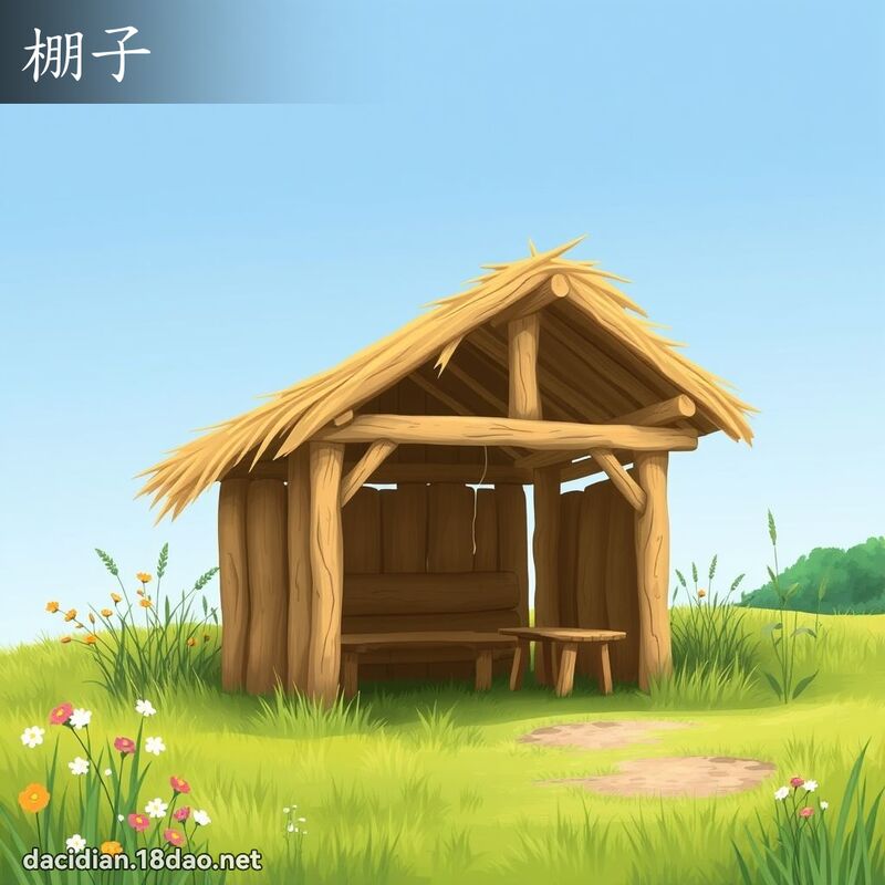 棚子 - 国语大辞典配图
