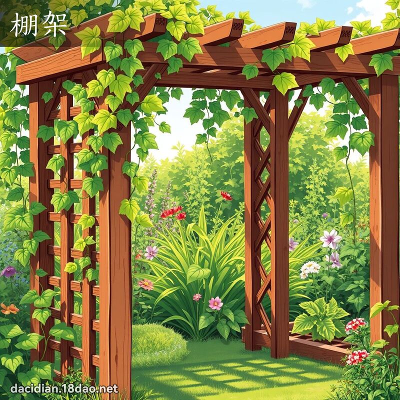 棚架 - 国语大辞典配图