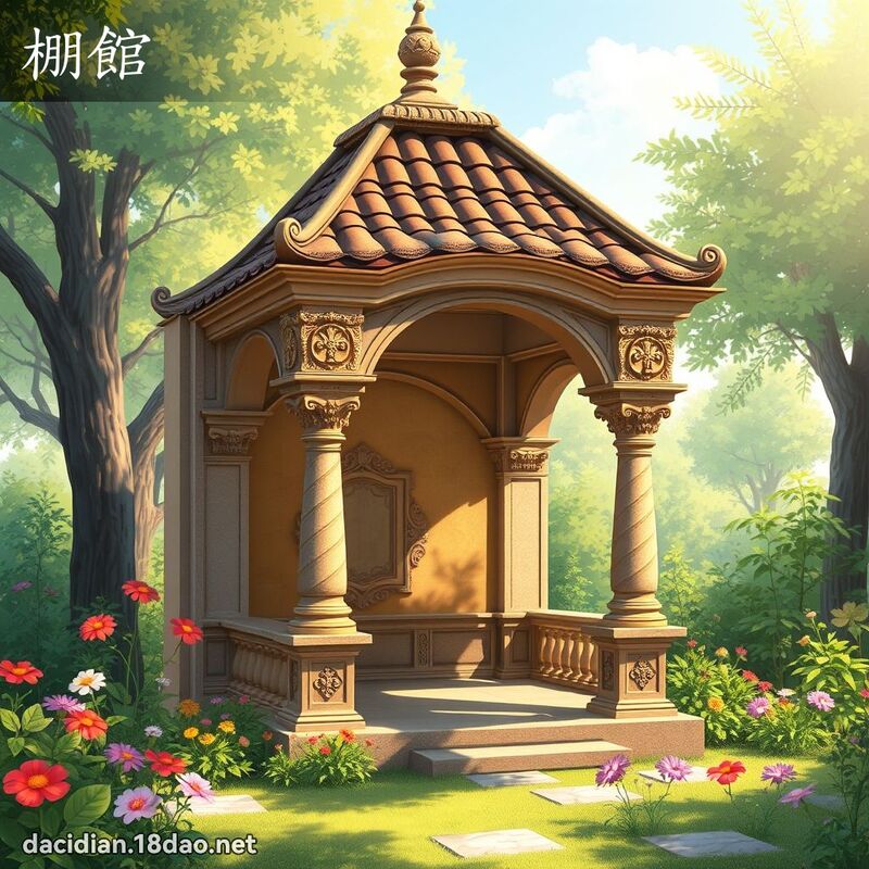 棚館 - 國語大辭典配圖
