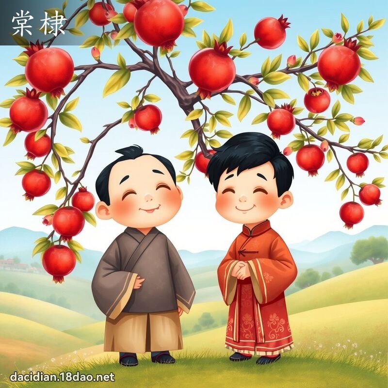 棠棣 - 国语大辞典配图