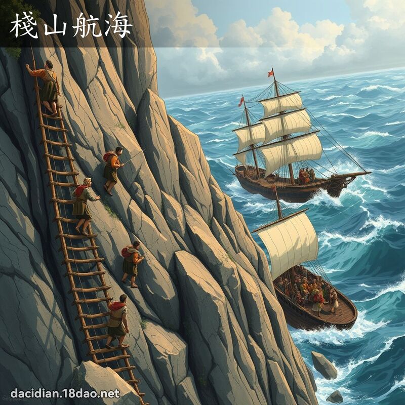 棧山航海 - 國語大辭典配圖