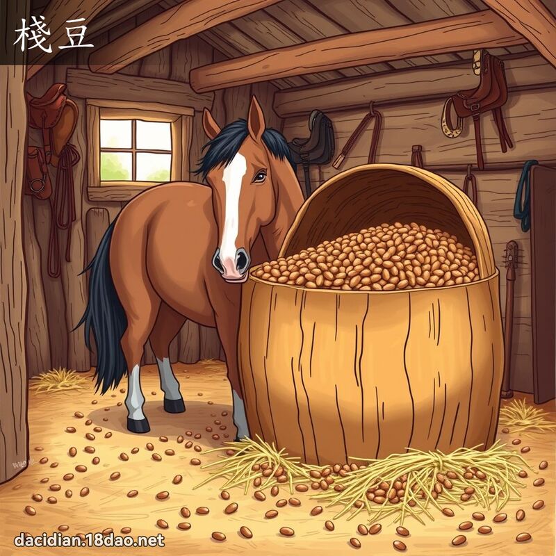 棧豆 - 國語大辭典配圖