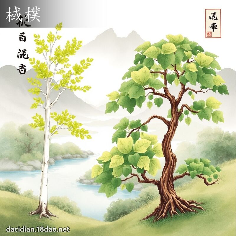 棫樸 - 國語大辭典配圖