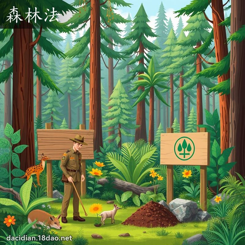 森林法 - 国语大辞典配图