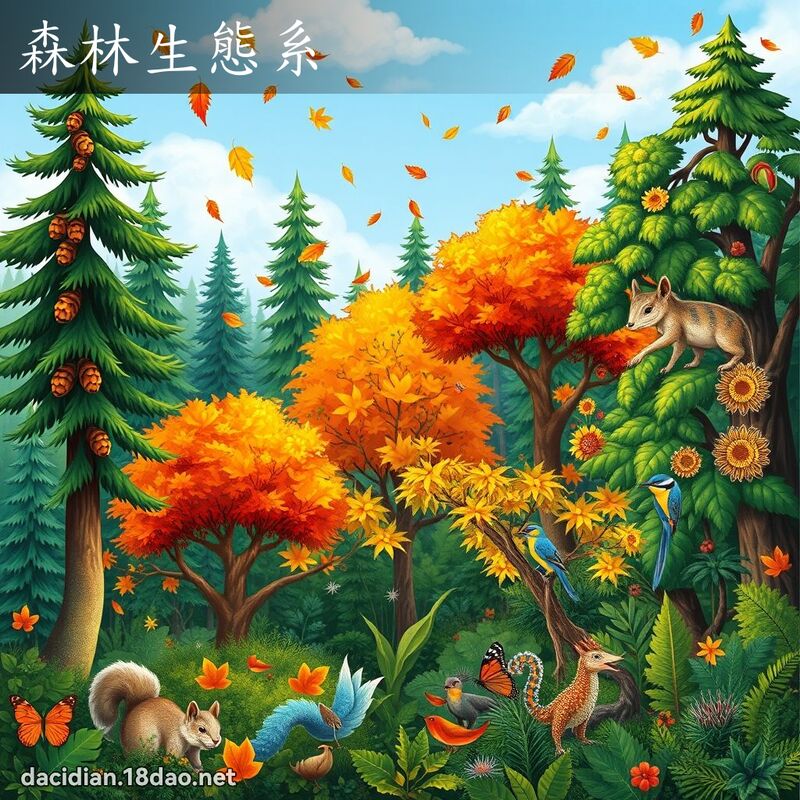 森林生態系 - 國語大辭典配圖