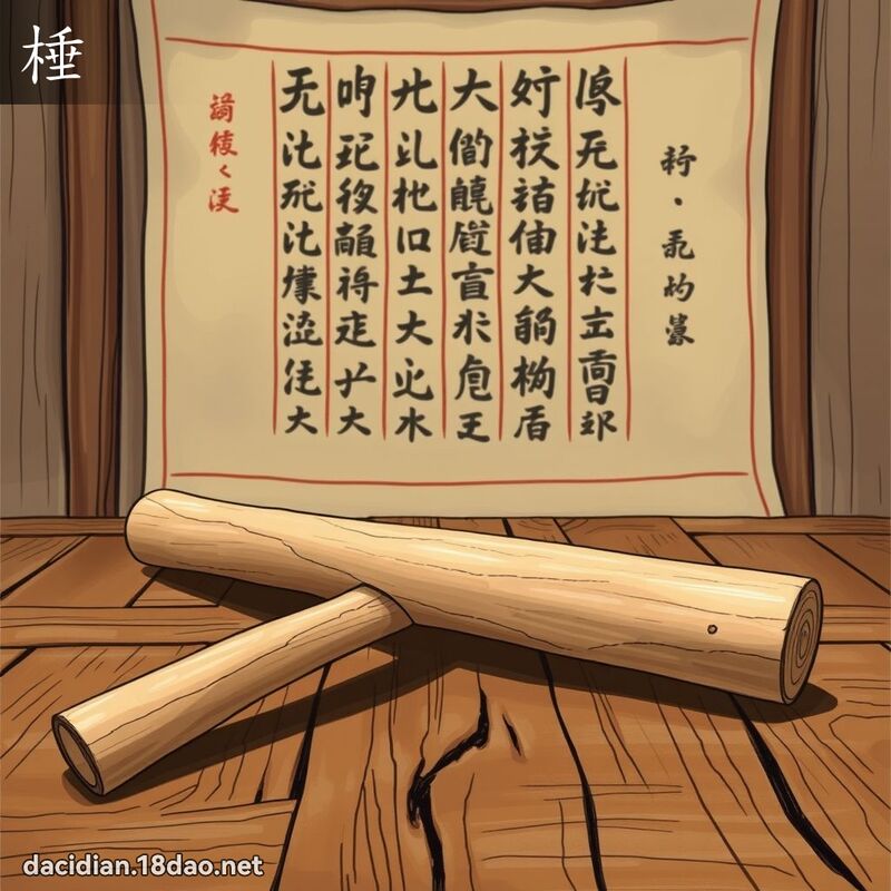 棰 - 國語大辭典配圖