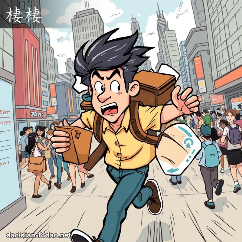 棲棲 - 国语大辞典配图