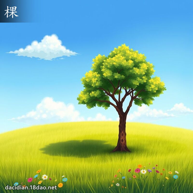 棵 - 國語大辭典配圖