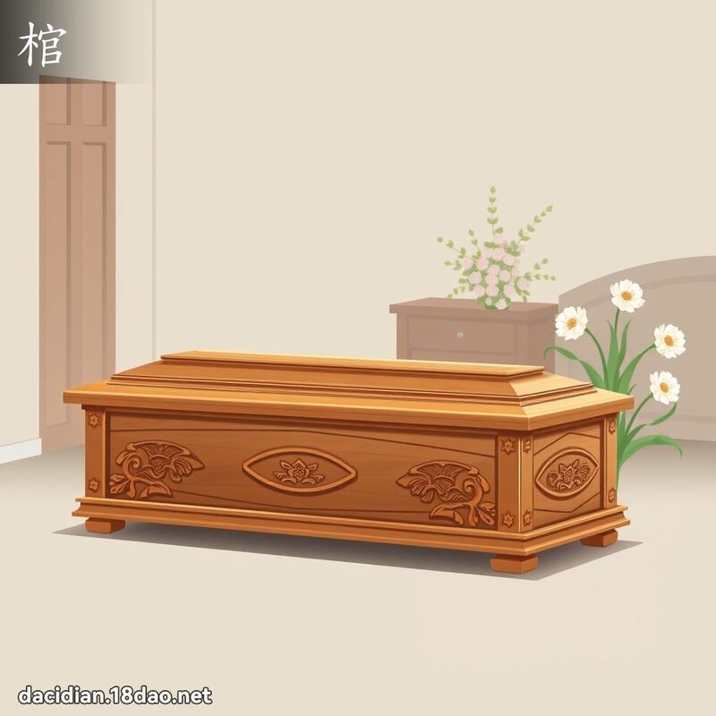 棺 - 國語大辭典配圖