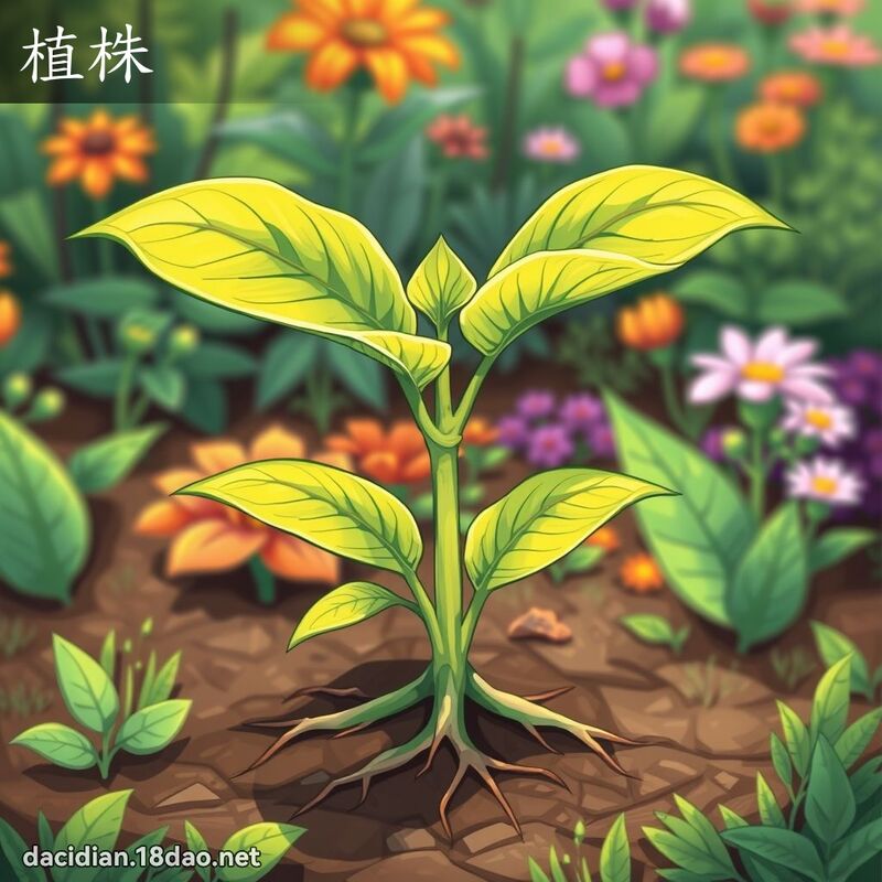 植株 - 國語大辭典配圖