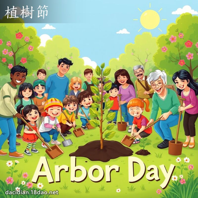 植樹節 - 國語大辭典配圖
