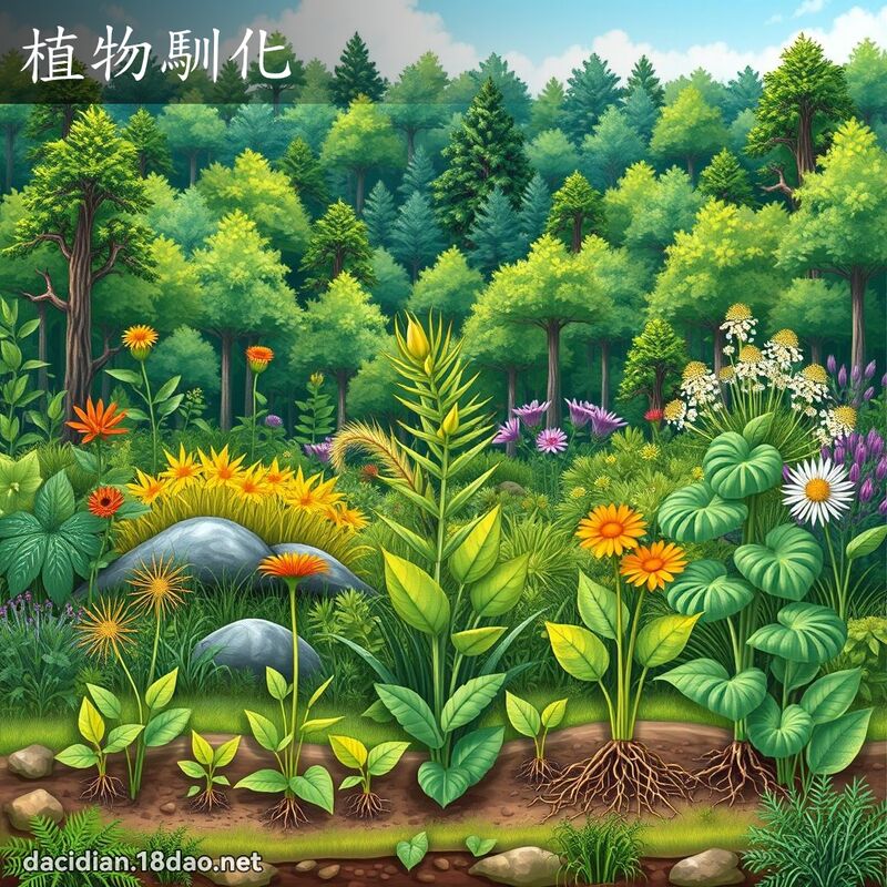 植物馴化 - 國語大辭典配圖