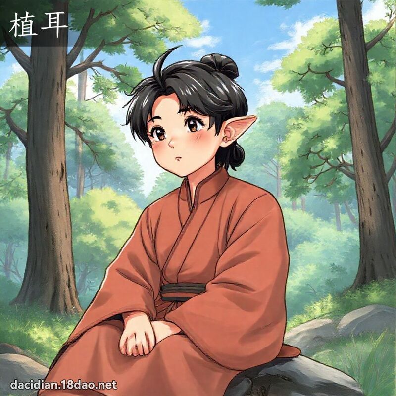 植耳 - 國語大辭典配圖
