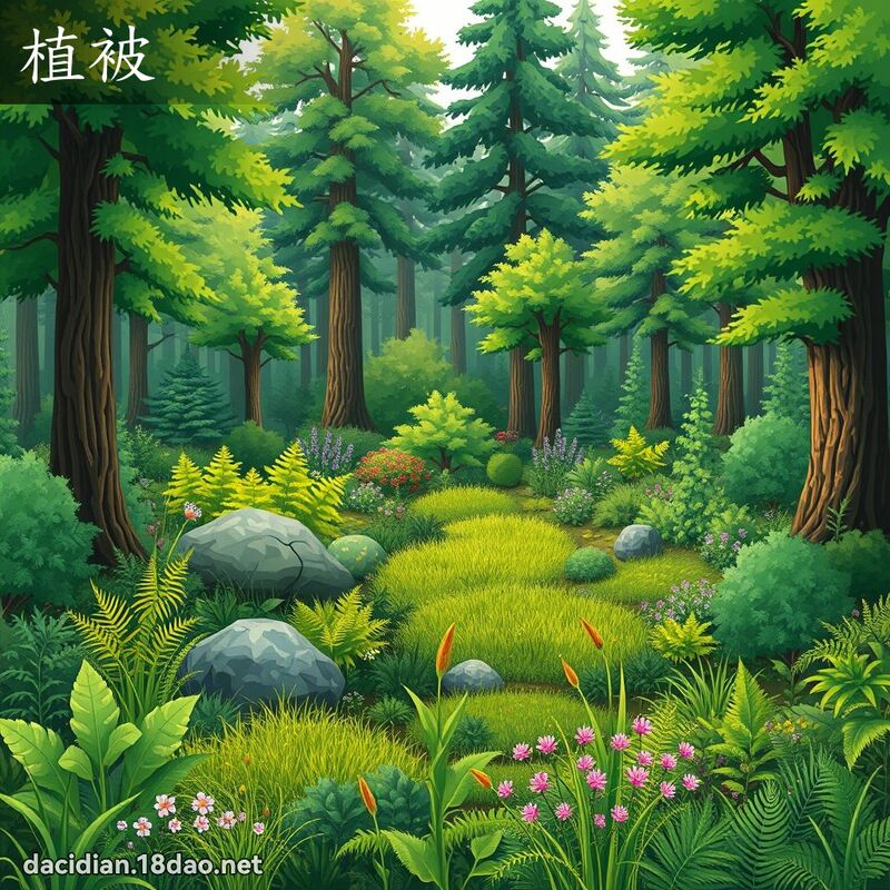 植被 - 國語大辭典配圖