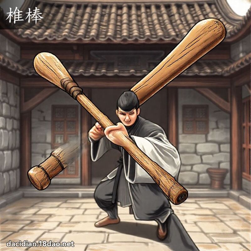 椎棒 - 國語大辭典配圖
