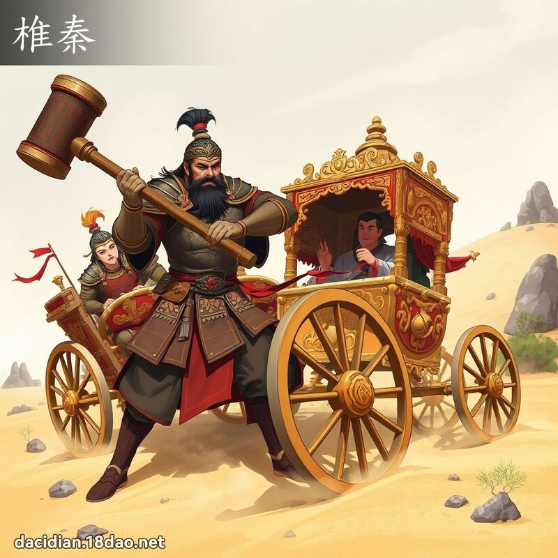 椎秦 - 國語大辭典配圖