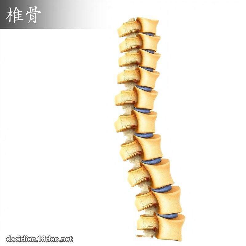 椎骨 - 國語大辭典配圖