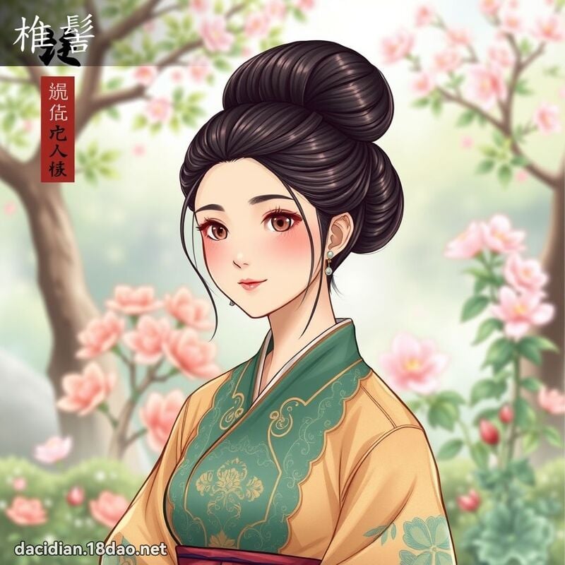 椎髻 - 國語大辭典配圖
