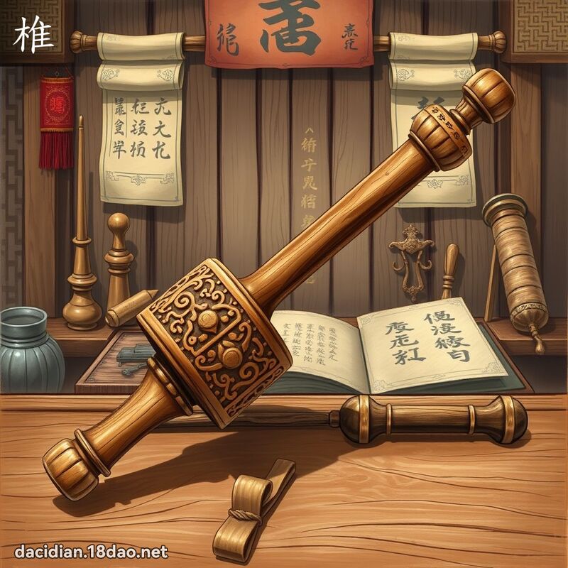 汉字: 椎 (多音字)