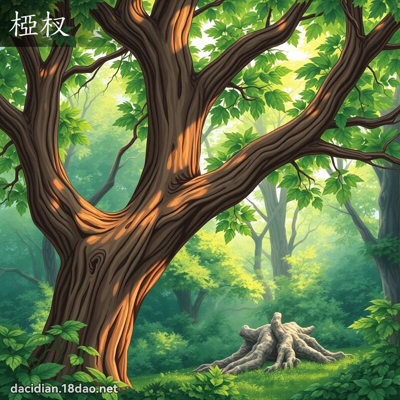 椏杈 - 國語大辭典配圖