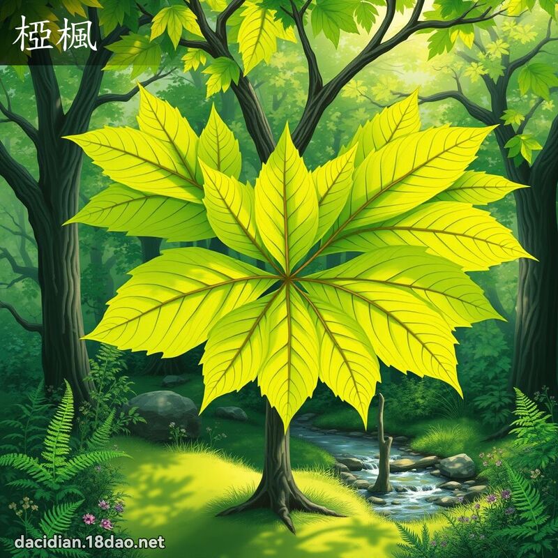 椏枫 - 国语大辞典配图