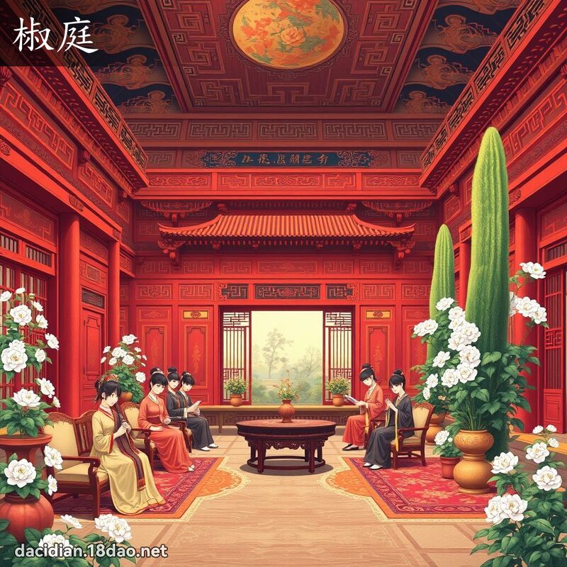 椒庭 - 国语大辞典配图