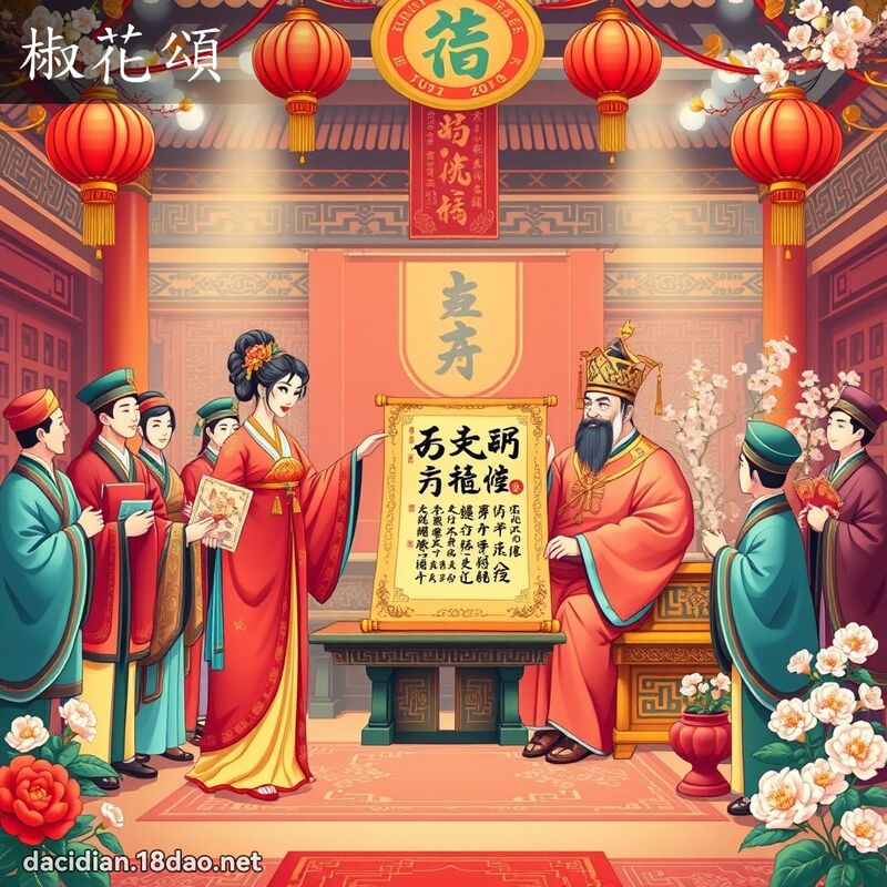 椒花颂 - 国语大辞典配图