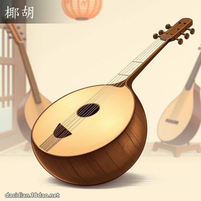 椰胡 - 國語大辭典配圖
