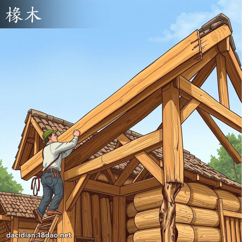 椽木 - 国语大辞典配图