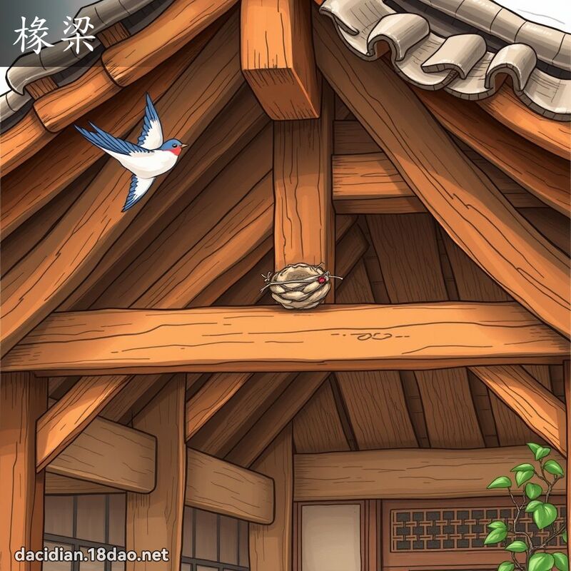 椽梁 - 国语大辞典配图