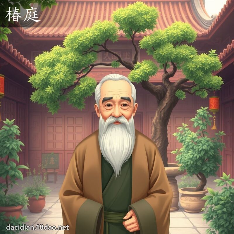 椿庭 - 国语大辞典配图