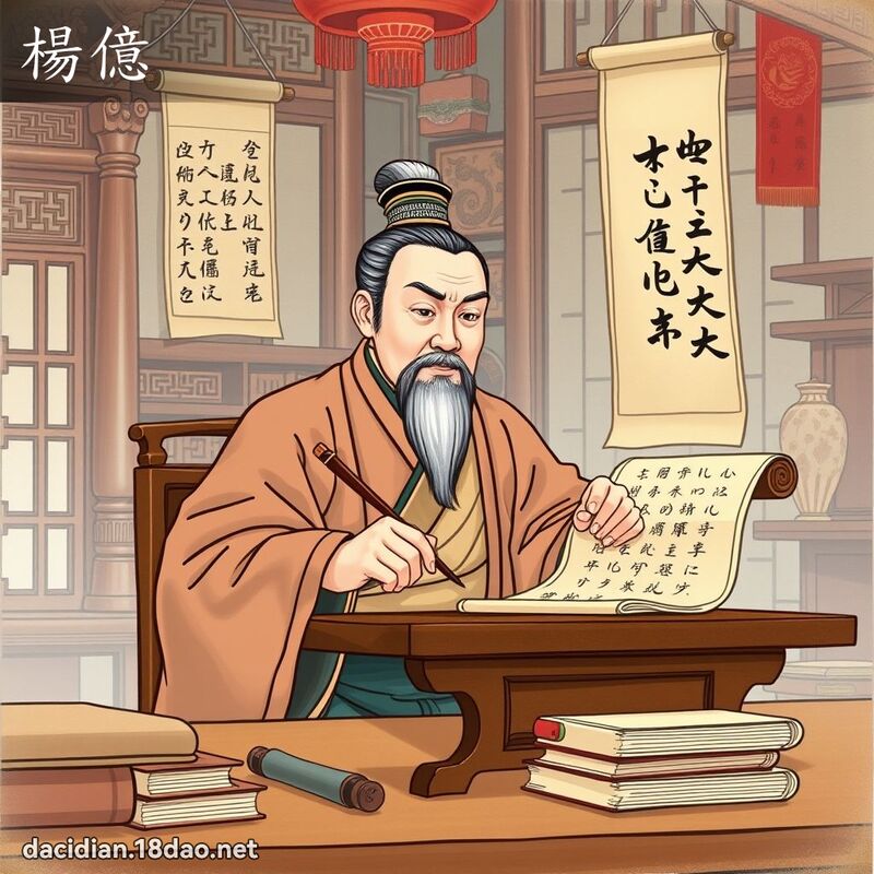 杨亿 - 国语大辞典配图