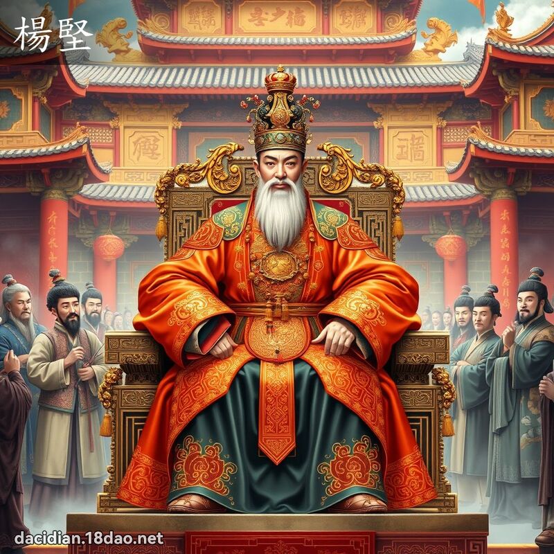 杨坚 - 国语大辞典配图
