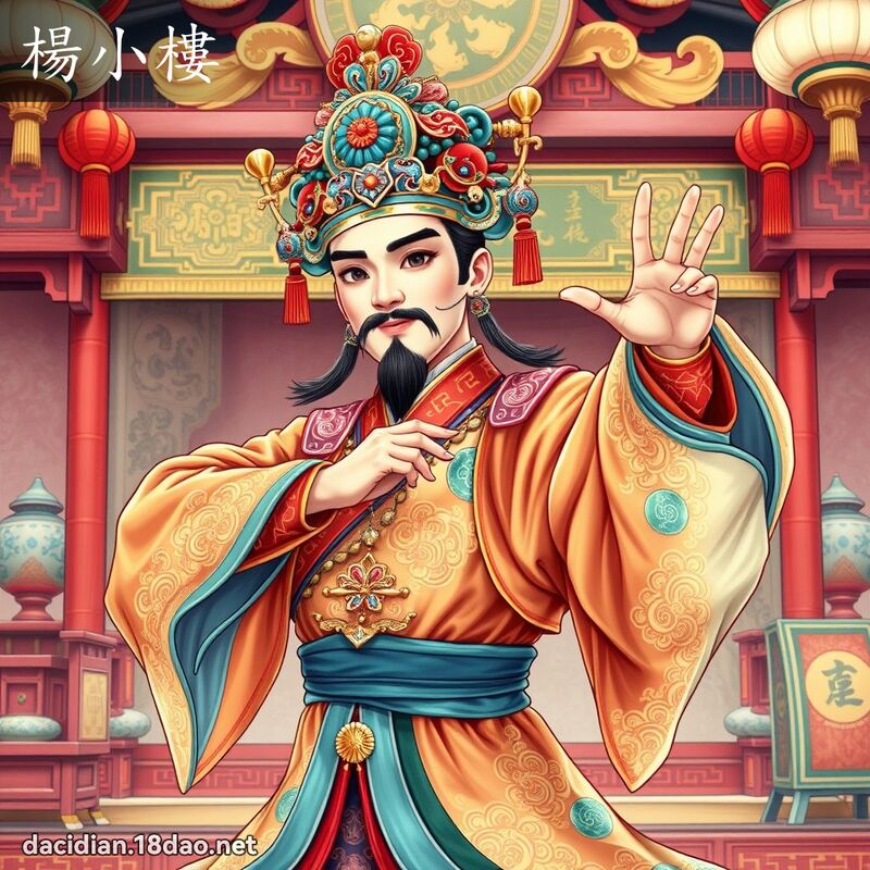 楊小樓 - 國語大辭典配圖