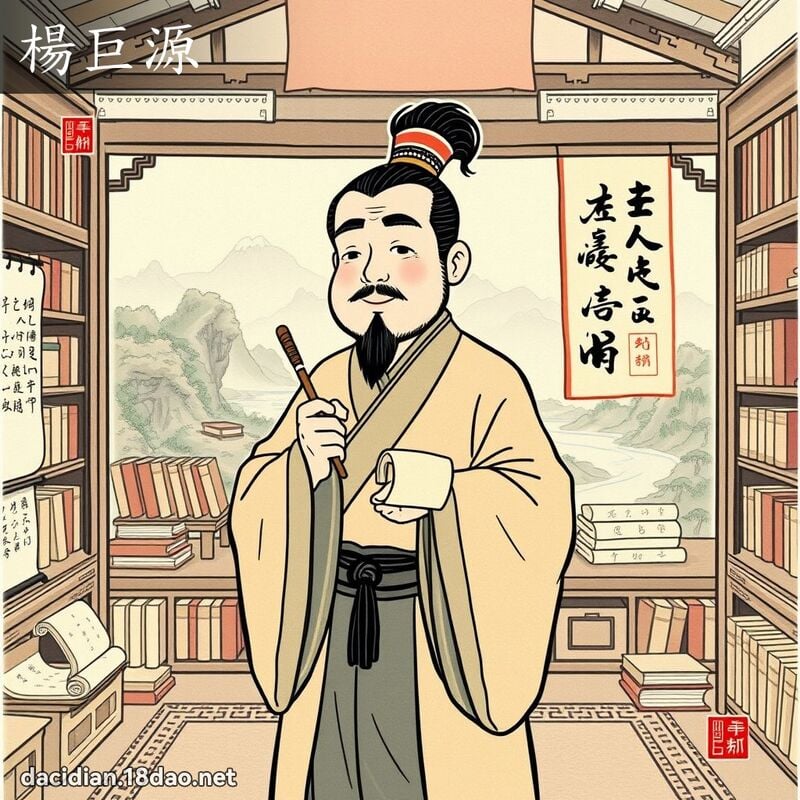 杨巨源 - 国语大辞典配图