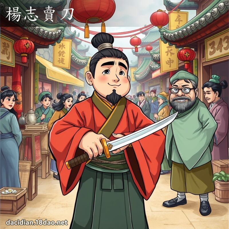 杨志卖刀 - 国语大辞典配图