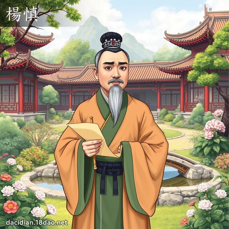 杨慎 - 国语大辞典配图