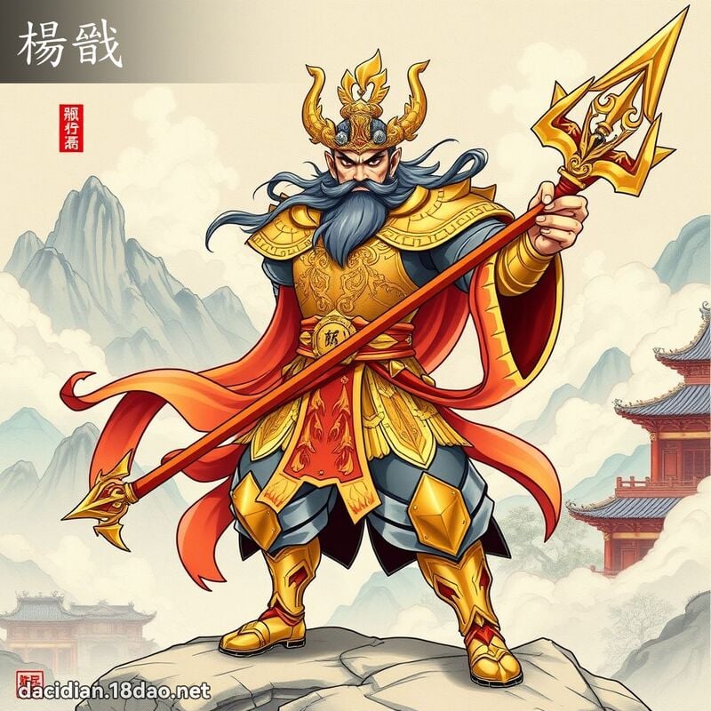 楊戩 - 國語大辭典配圖